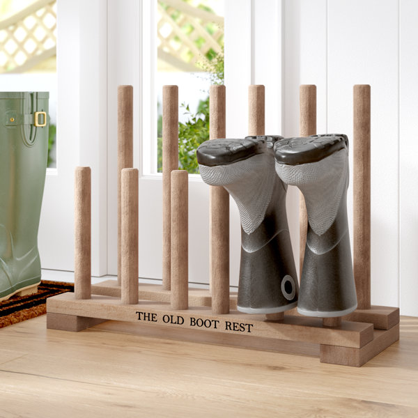 Outdoor Wellington Boot Rack Wayfair.co.uk